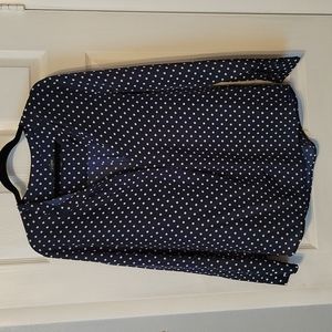 Jcrew navy blue top